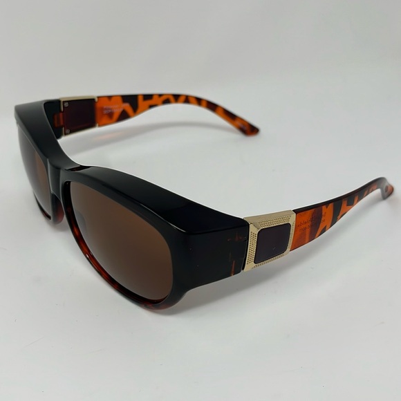Solar Shield Polarized Fit Over Sunglasses - Picture 1 of 8
